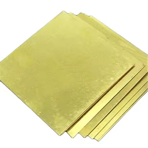 This is a picture of Bronze C26000 Plate - High-Quality, Durable, and Corrosion-Resistant